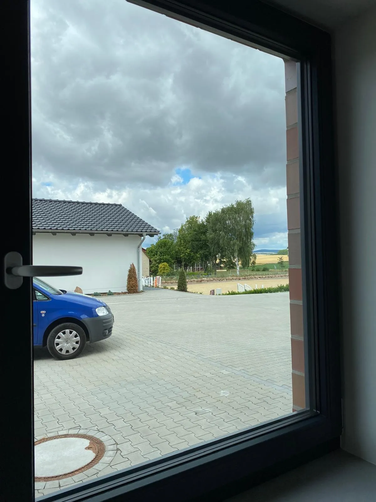 Fenster nach dem Innenausbau