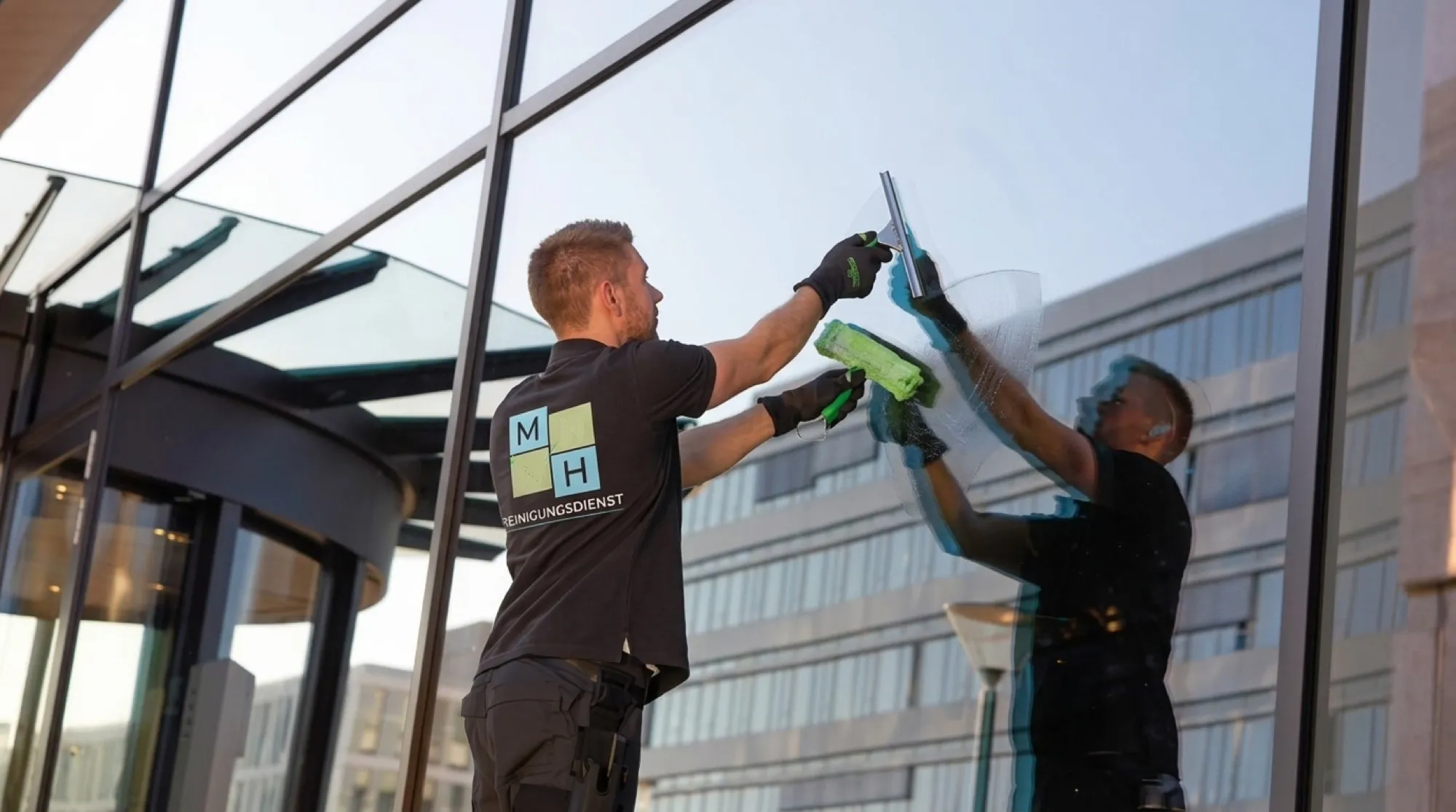 Glas- und Fensterreinigung durch MH Reinigungsdienst in Göttingen